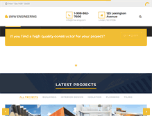 Tablet Screenshot of lmw-eng.com